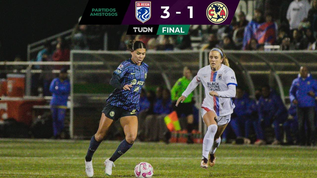 América Femenil cae en amistoso contra OL Reign en Starfire Stadium