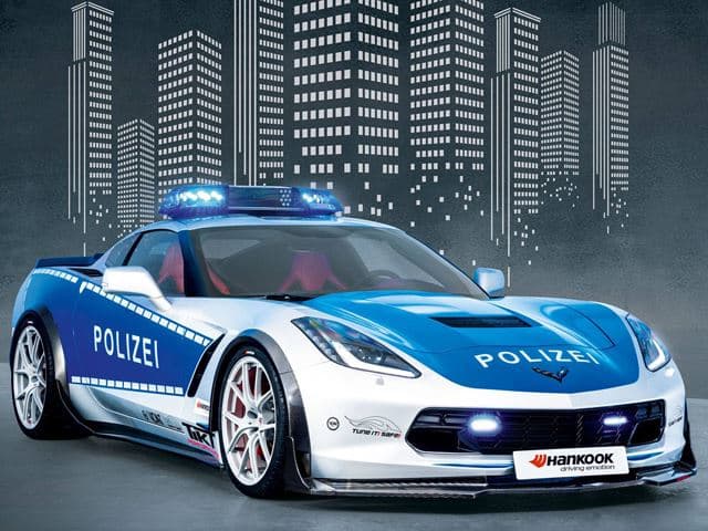 Chevrolet Corvette Policía