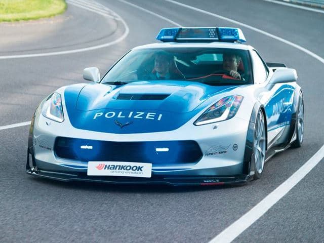 Chevrolet Corvette Policía