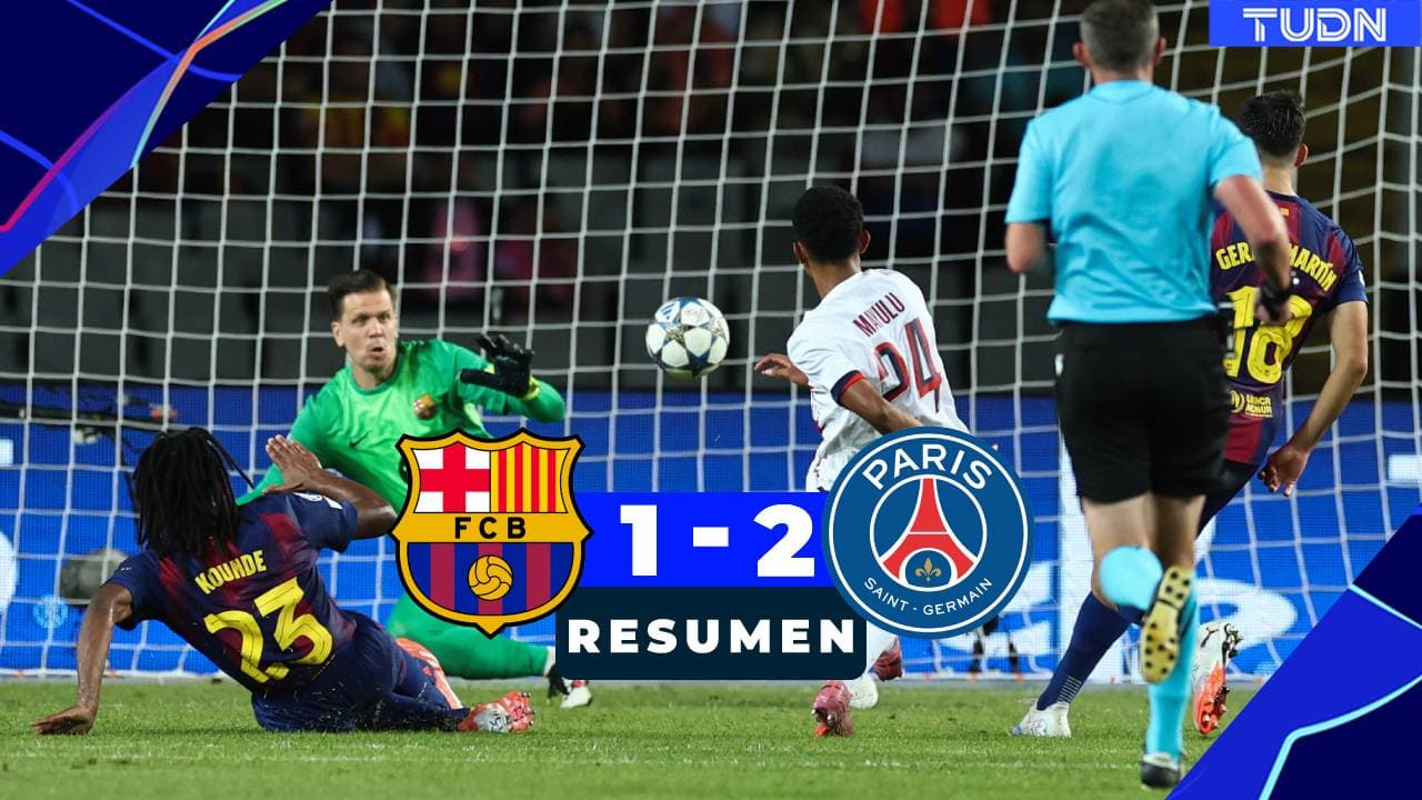 PSG conserva el paso invicto tras vencer al Barcelona en Champions