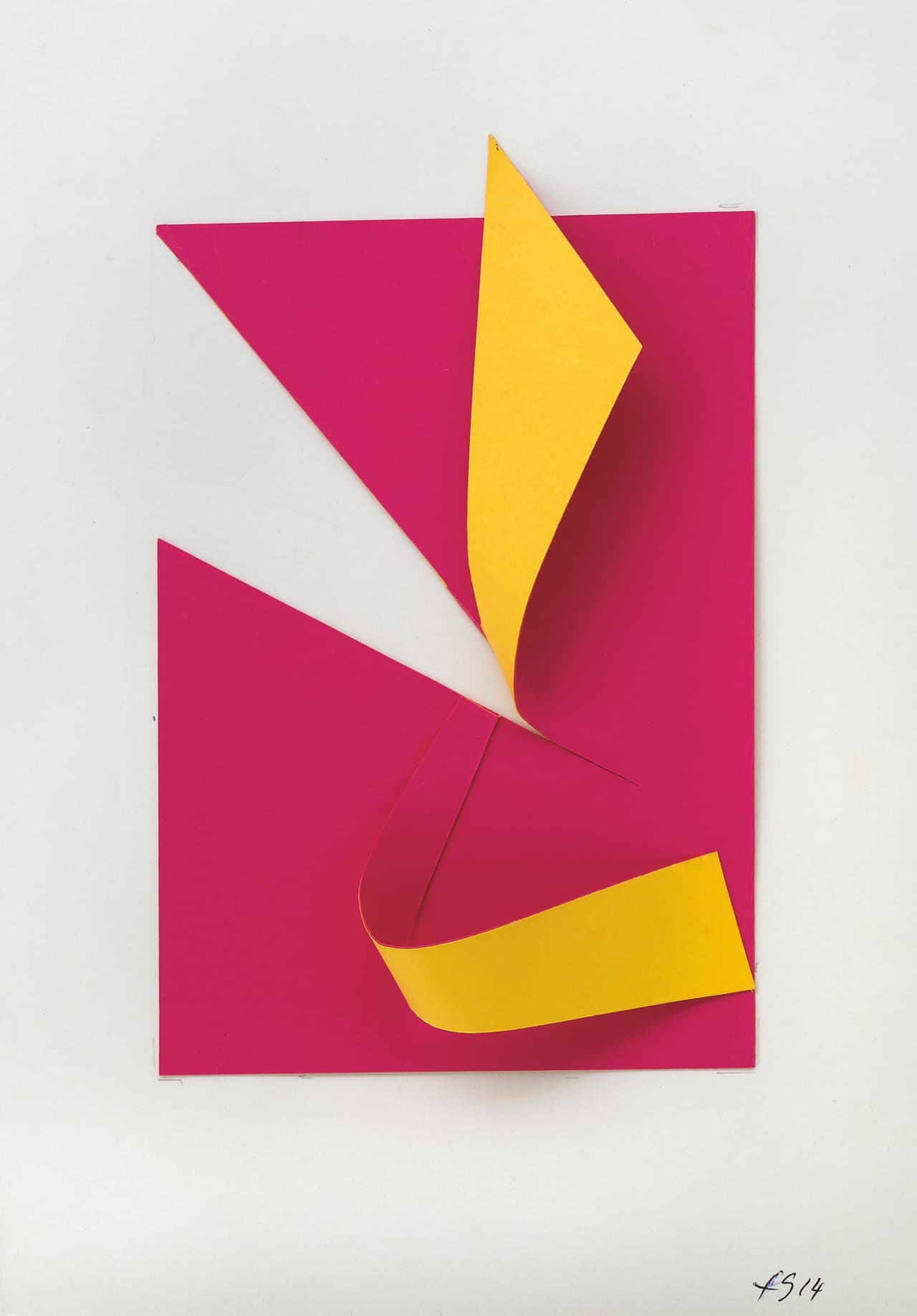 <b>Ferreira Gullar</b>
<br>
<i>Brasil</i>
<br>A revelação do Avesso N. 13, 2014
<br>DAN Galeria
<br>Técnica: collage sobre papel
<br>Tamaño: 12.6 × 9.1 pulgadas
<br>Miami Beach Convention Center | C13