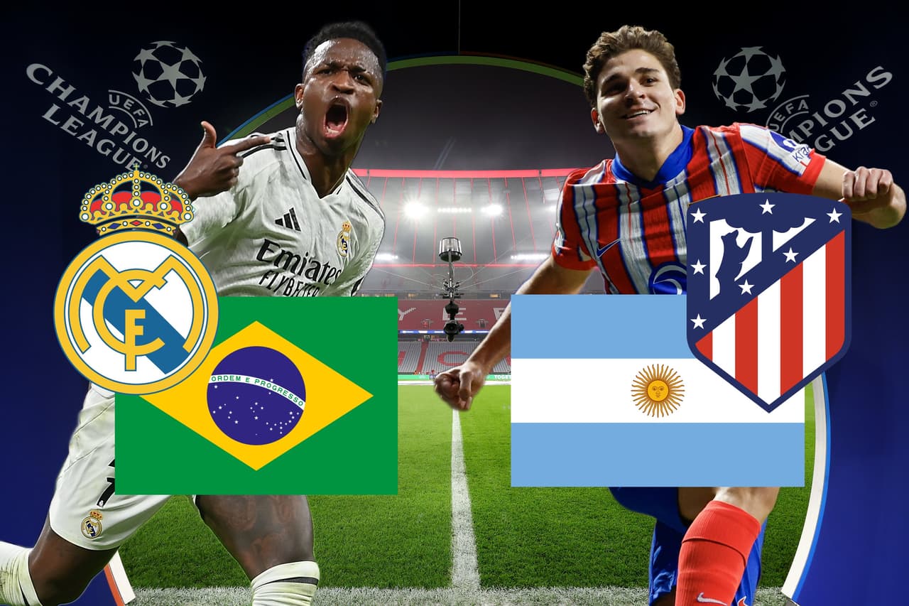 Real Madrid-Atlético con sabor a clásico sudamericano en la Champions