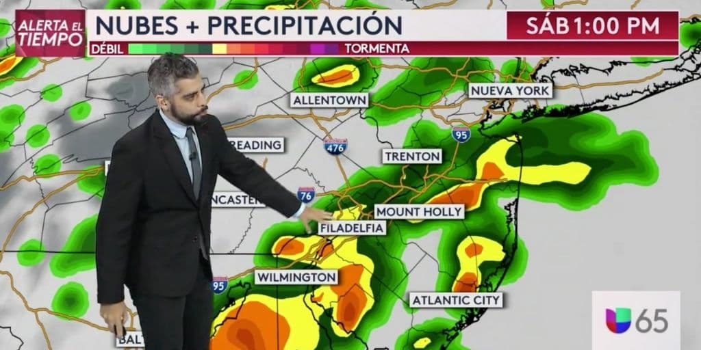 Lluvias intensas y amenaza de tormenta severa mientras los remanentes de Laura pasan por la región