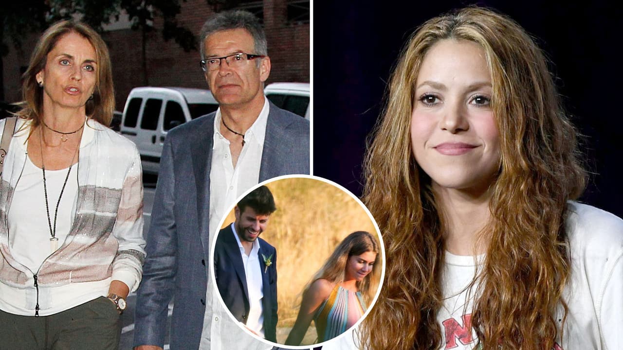 Padres de Piqué estarían “muy dolidos” con Shakira y volcando su “cariño” a Clara Chía 