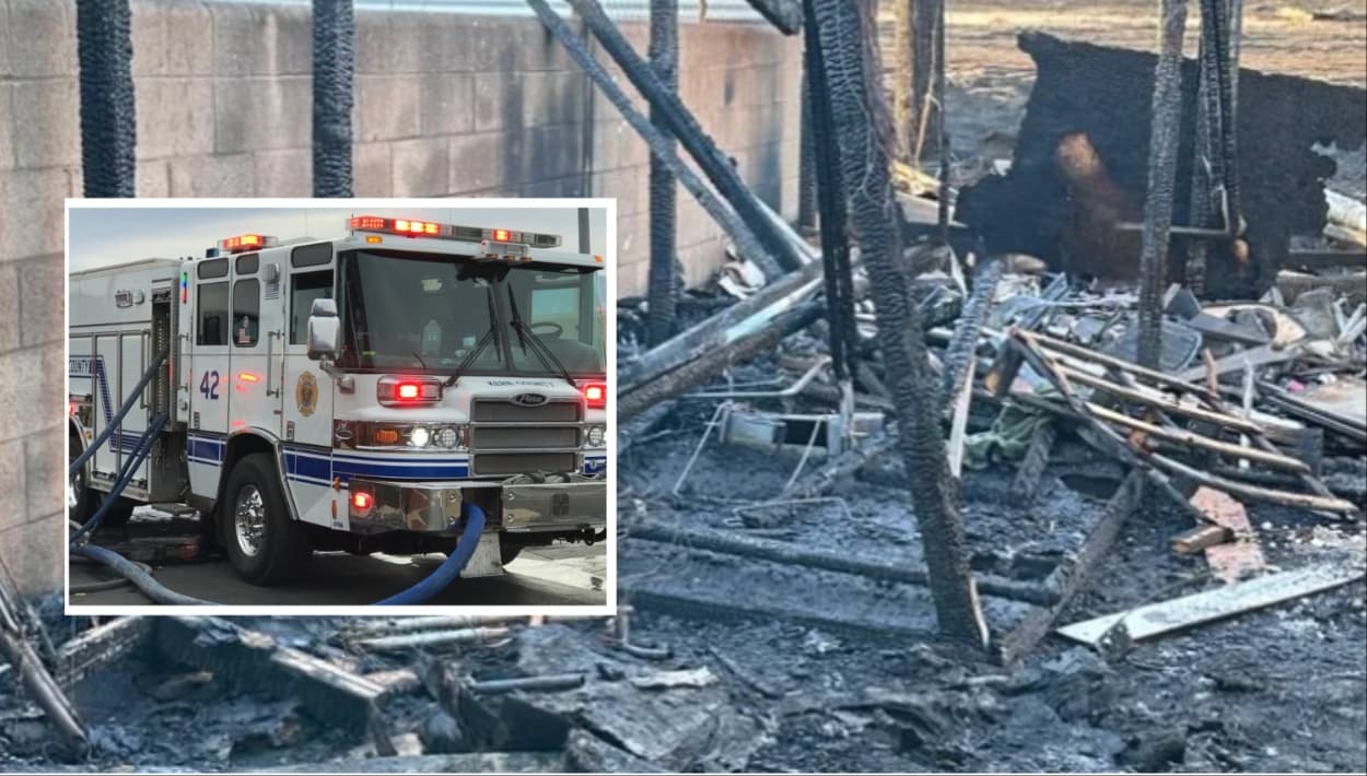 Familia hispana perdió todo en un incendio que dejó en escombros su casa