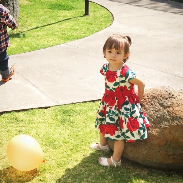 Baby Michelle es el gran orgullo de su papá,
<b>Alan Tacher</b>, presentador de Despierta América.