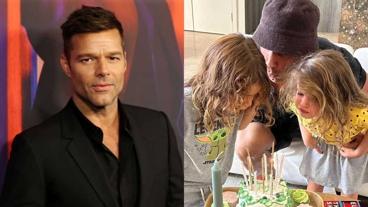 Como pocas veces, Ricky Martin publica foto con sus 4 hijos: ya crecieron y así de grandes lucen