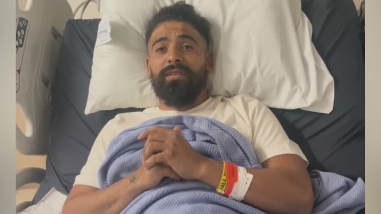 Padre hispano lucha por volver a caminar tras un tiroteo en la autopista 710