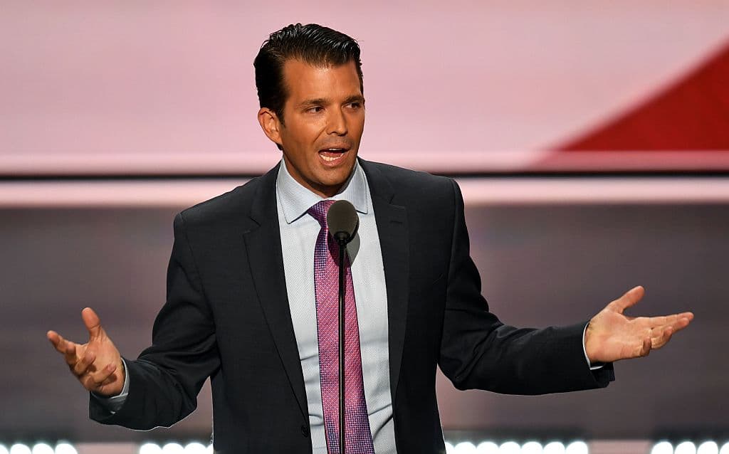 El caso de Donald Trump Jr. y la "transparencia" republicana