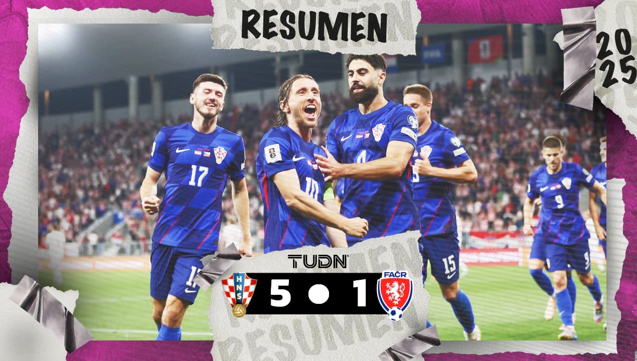 Croacia aplasta a República Checa con gol y asistencia de locura de Modric