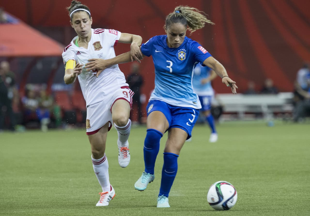 Brasil 1-0 España: La fortuna favoreció a las amazónicas