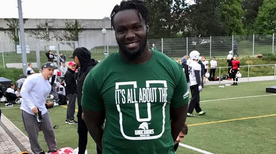 Este año fue elegido David Bada, ex ala defensiva de los Schwabisch Hall Unicorns de la Liga Alemana, fue elegido para los Washington Red Skins.