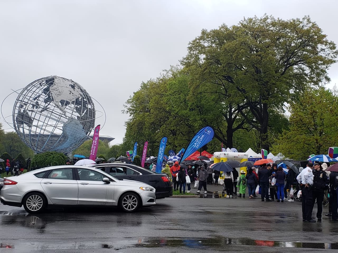 Las celebraciones por el Cinco de Mayo en Flushing Meadows Corona Park, en Queens, comenzaron desde la mañana con una feria.