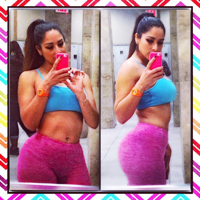 Algunas de sus rutinas han quedado plasmadas en videos que sube a su cuenta de Instagram.