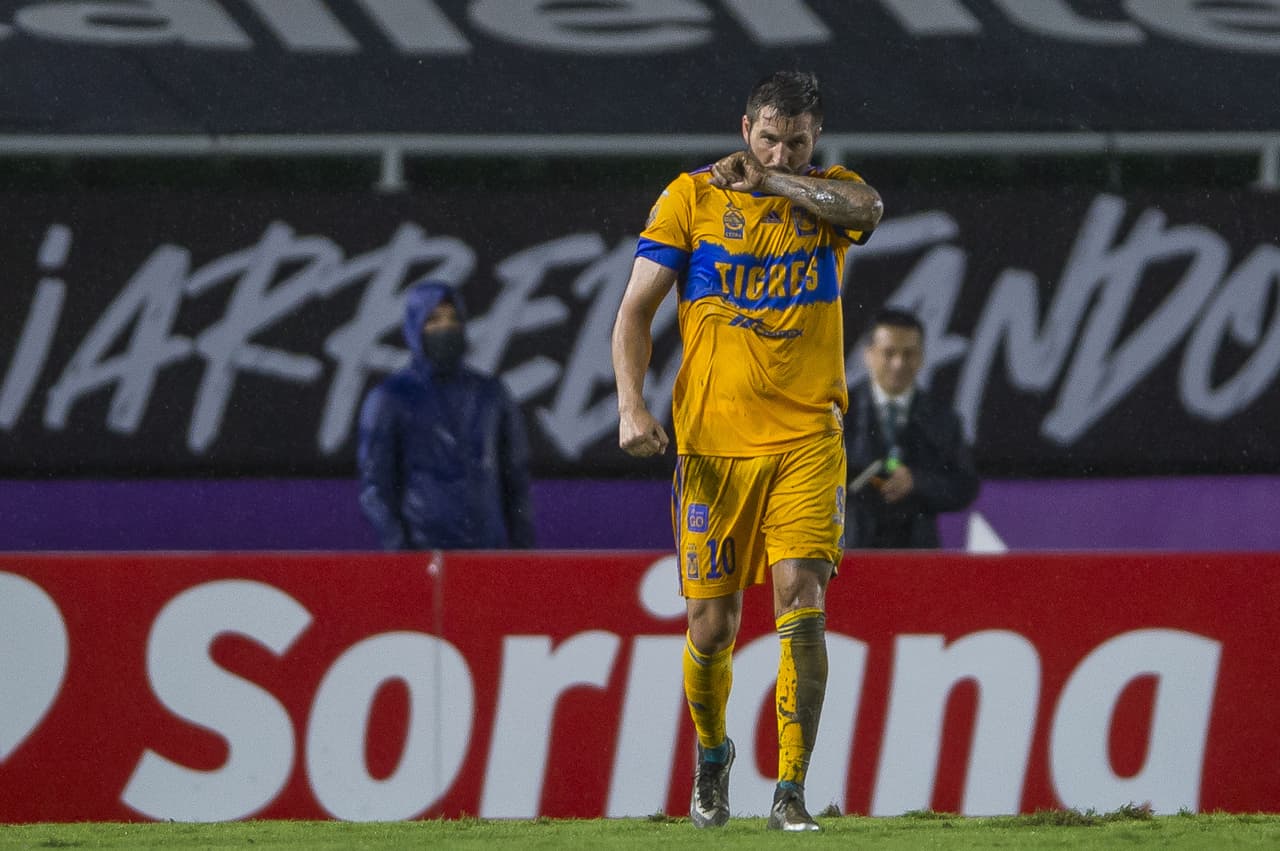 Gignac ha conseguido marcar 7 dianas en el Guard1anes 2020 y es el máximo anotador de la competición.