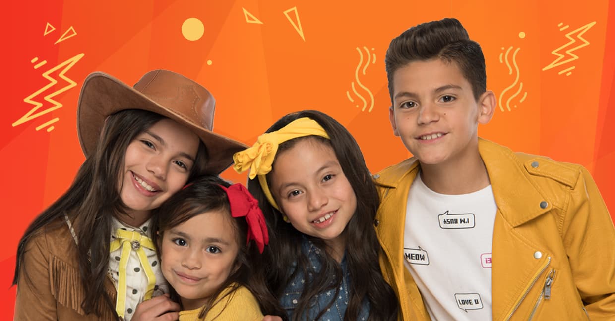 Los Adorables: Anahí Ledezma, Camila Álvarez, Ximena Sánchez y Ray Báez