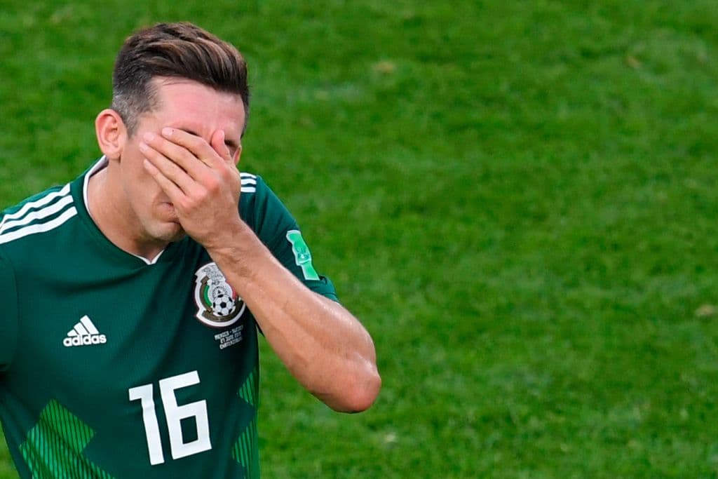 Héctor Herrera jugó con México en el Mundial de Rusia 2018 y después de la participación en su periodo de vacaciones se decidio someter a cirugía.