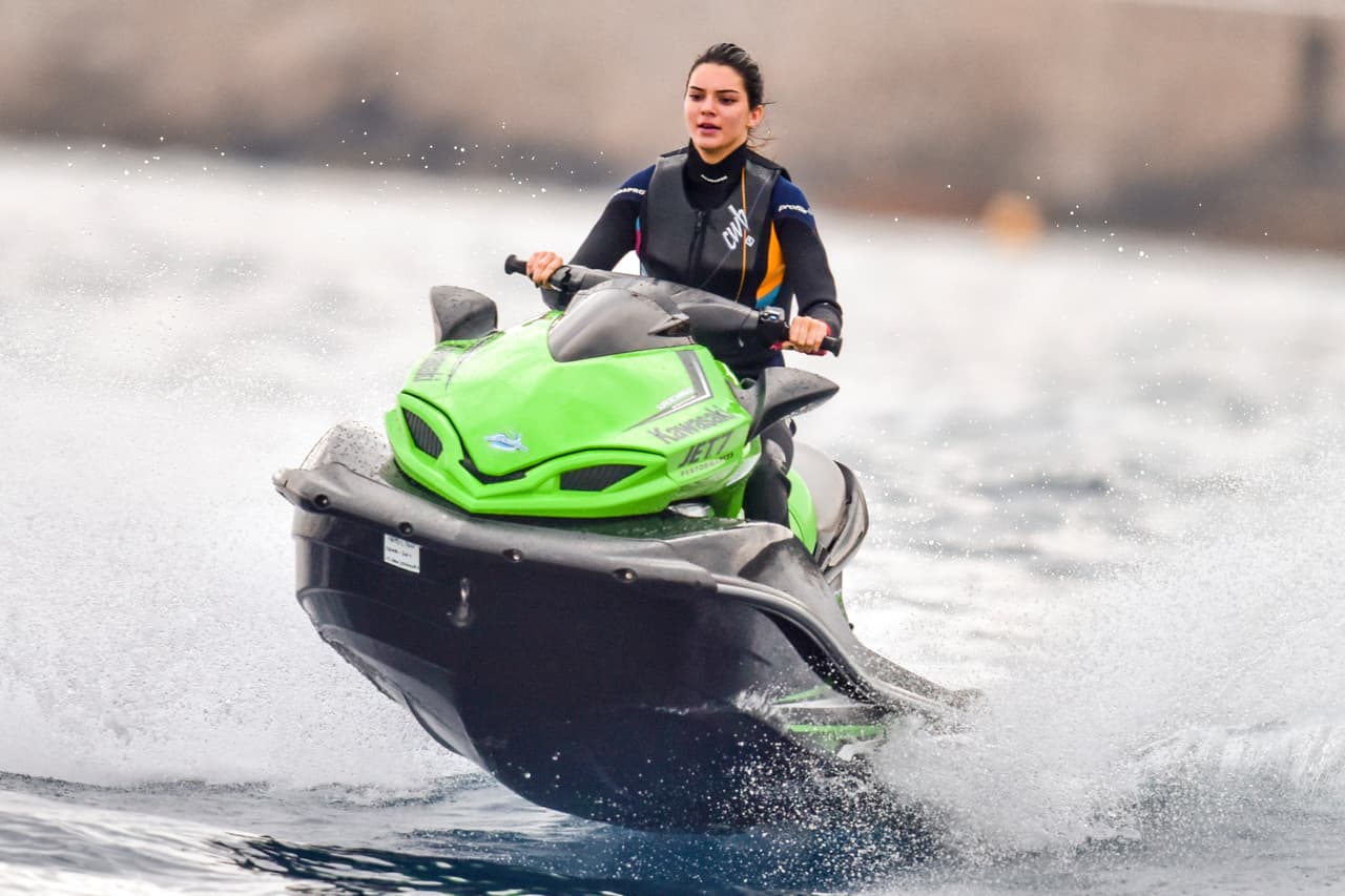 Su papá, Bruce Jenner, siempre la involucró en este tipo de actividades.