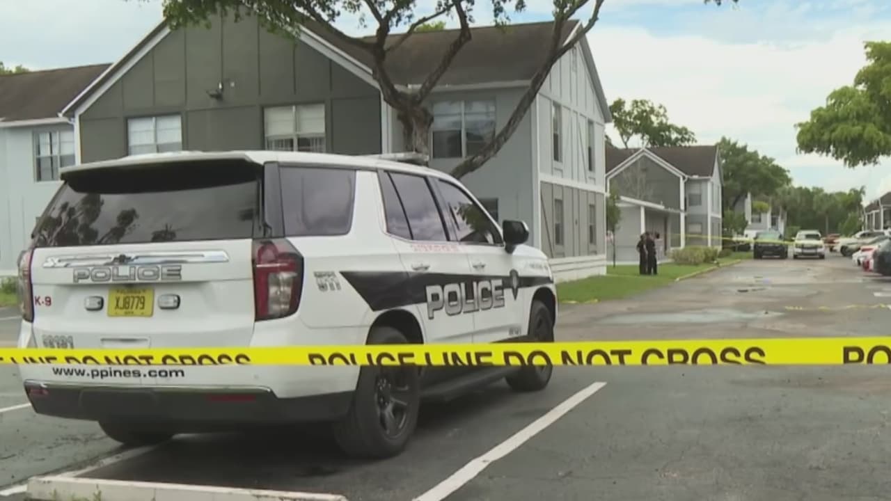 Una mujer herida, el saldo de un tiroteo a plena luz del día en un vecindario de Pembroke Pines