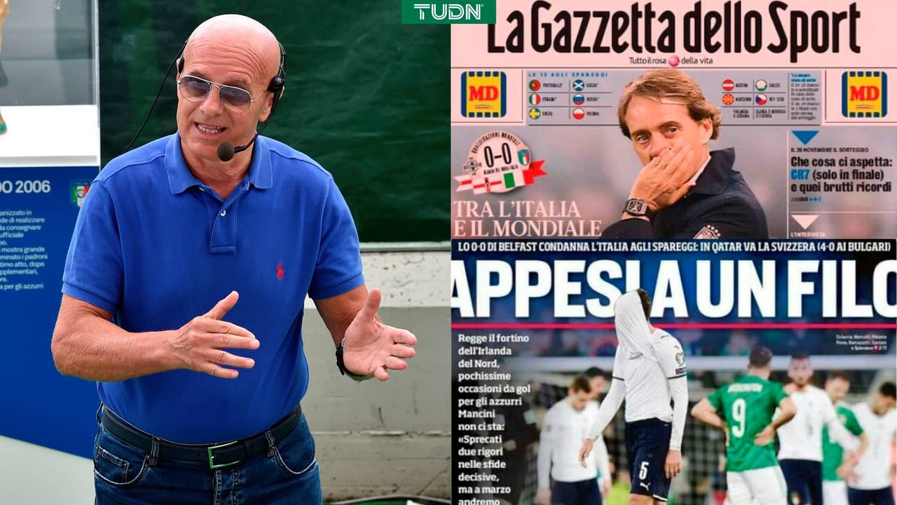 Arrigo Sacchi y la prensa explotan en críticas contra Italia
