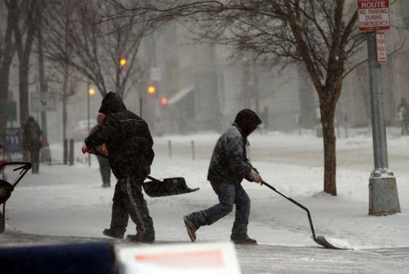 Lugar donde el Servicio Nacional de Meteorología anticipó una precipitación de entre cinco y 12 pulgadas de nieve.