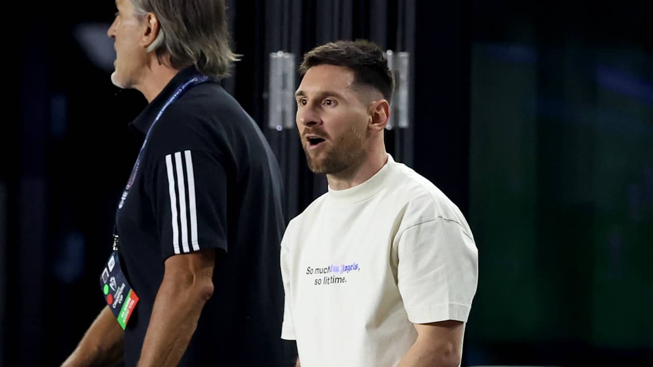 Así fue la peculiar reacción de Messi al gol de Rayados