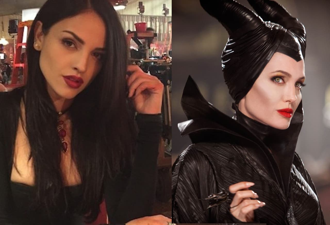 Con tanta cirugía, Eiza González no neseita mucha producción para ser 
<i>Maléfica.</i>