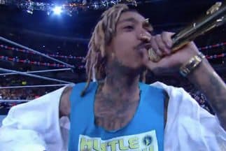 Wiz Khalifa on WWE Raw