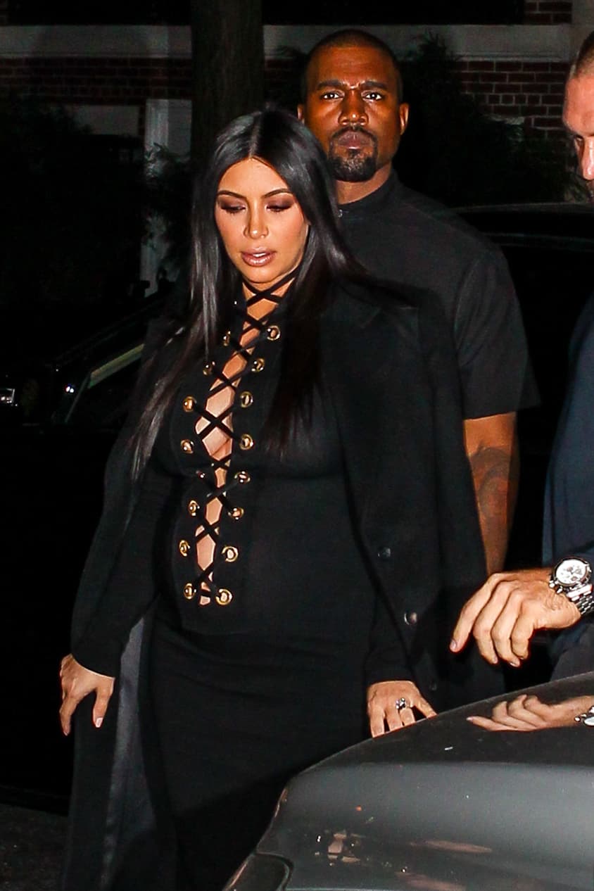 Otra parejita que dio mucho de qué hablar fue la de Kim Kardashian y Kanye West.