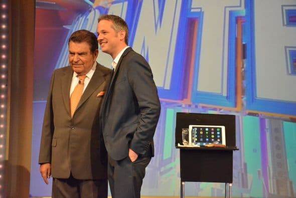 Dos grandes estrellas internacionales en una foto para el recuerdo.