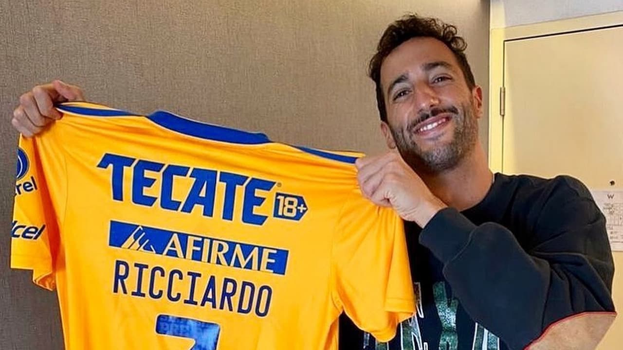 Daniel Ricciardo, nuevo aficionado 'incomparable', declara Tigres