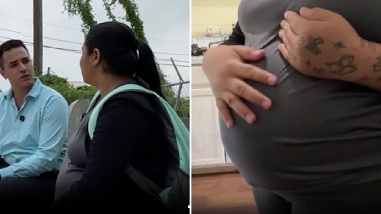 Venezolana embarazada teme la separación de su familia tras arresto de su esposo por ICE