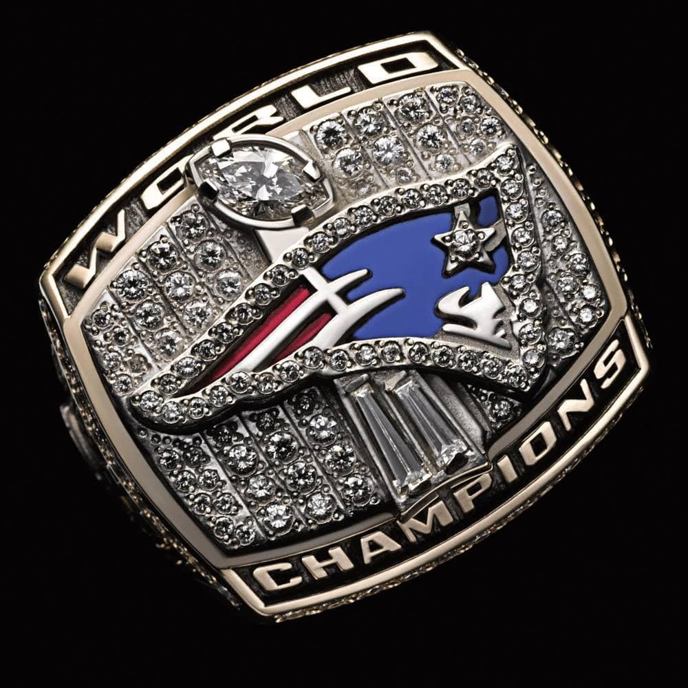 Super Bowl XXXVI | La colección completa de todos los anillos del Super Bowl.