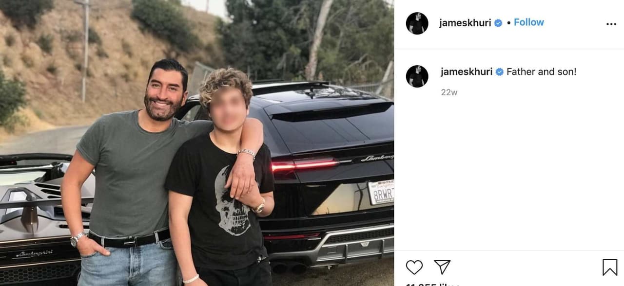 Khuri nació en Nueva York y a los 32 años llegó a California donde reside actualmente. El empresario se casó con Christine Khuri-Roderick sin embargo se divorció en el 2008.