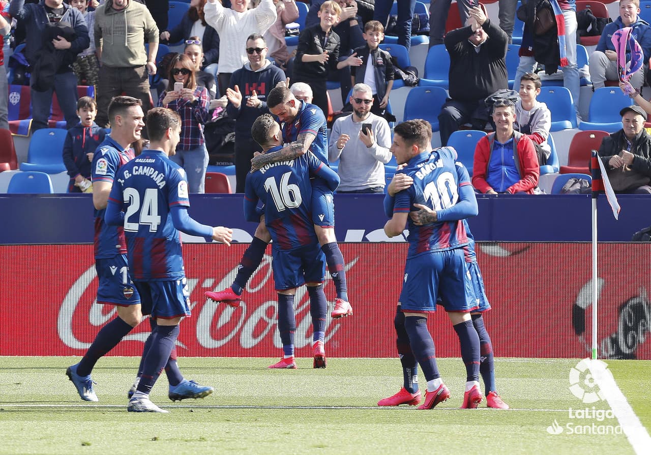 Rubén Rochina (20’) y Roger Martí (28’) anotaron los goles para el equipo de casa. Leganés recibirá a Betis la siguiente jornada.