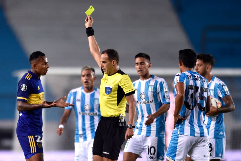 Racing se impone 1-0 en casa a Boca y toman una ligera ventaja en los cuartos de final de la Copa Libertadores.