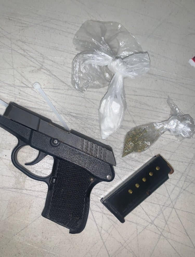 Nov 1- Early this morning around 1:40 am, we received intel from another agency that a suspect wanted for attempted murder out of Louisiana was in our city. Officers saw him leaving a house and made a traffic stop. He was arrested and we recovered a handgun and illegal drugs. Great job!