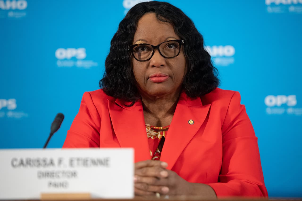 La doctora Carissa Etienne, directora de la Organización Panamericana de la Salud (PAHO).