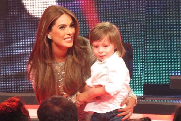 Feliz de compartir con el público su más grande tesoro.