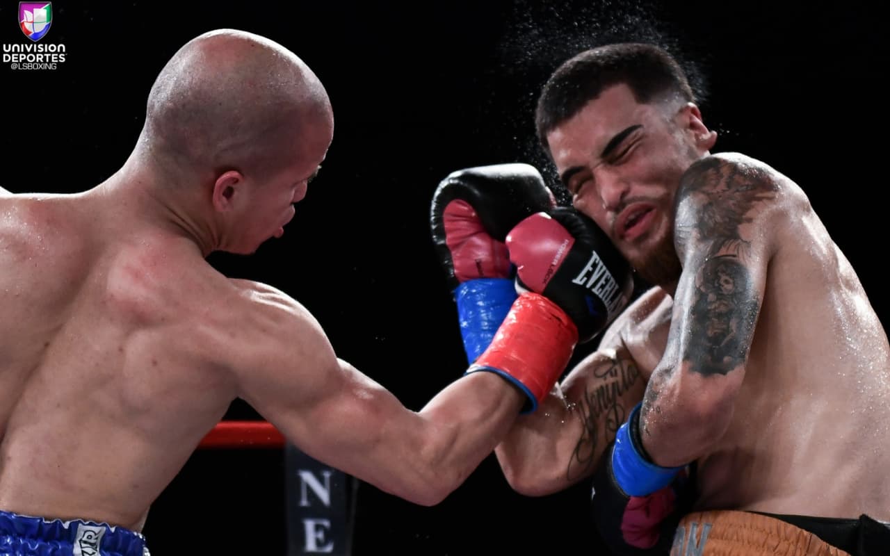 Jorge de Jesús Romero dominó a Jason Vera durante ocho rounds para mantener su invicto.