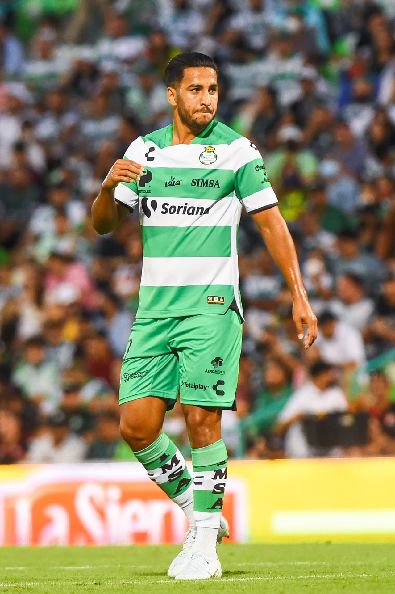 Cecilio Domínguez debutó con los laguneros.