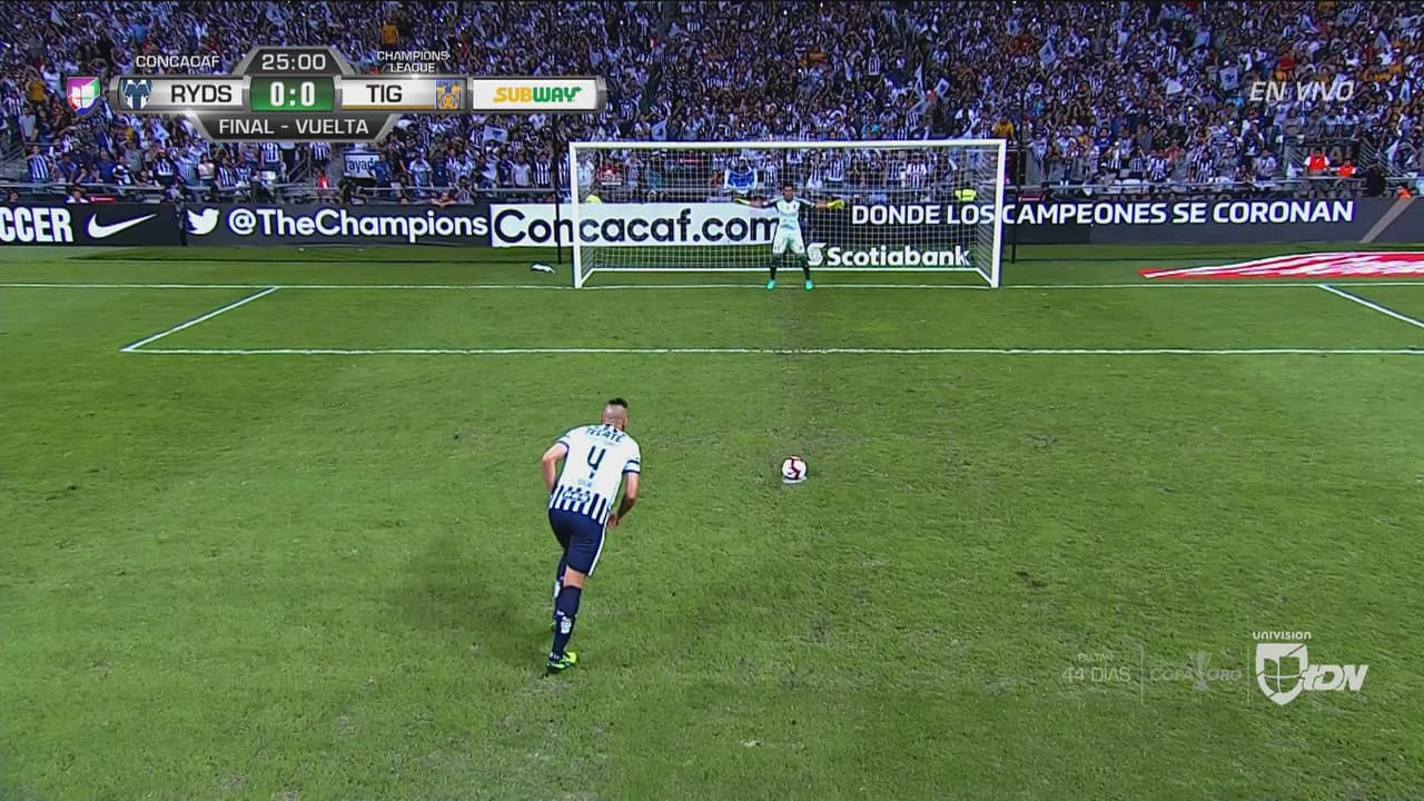 Gol de Nicolás Sánchez y Rayados está cerca de ser monarca de la Concacaf