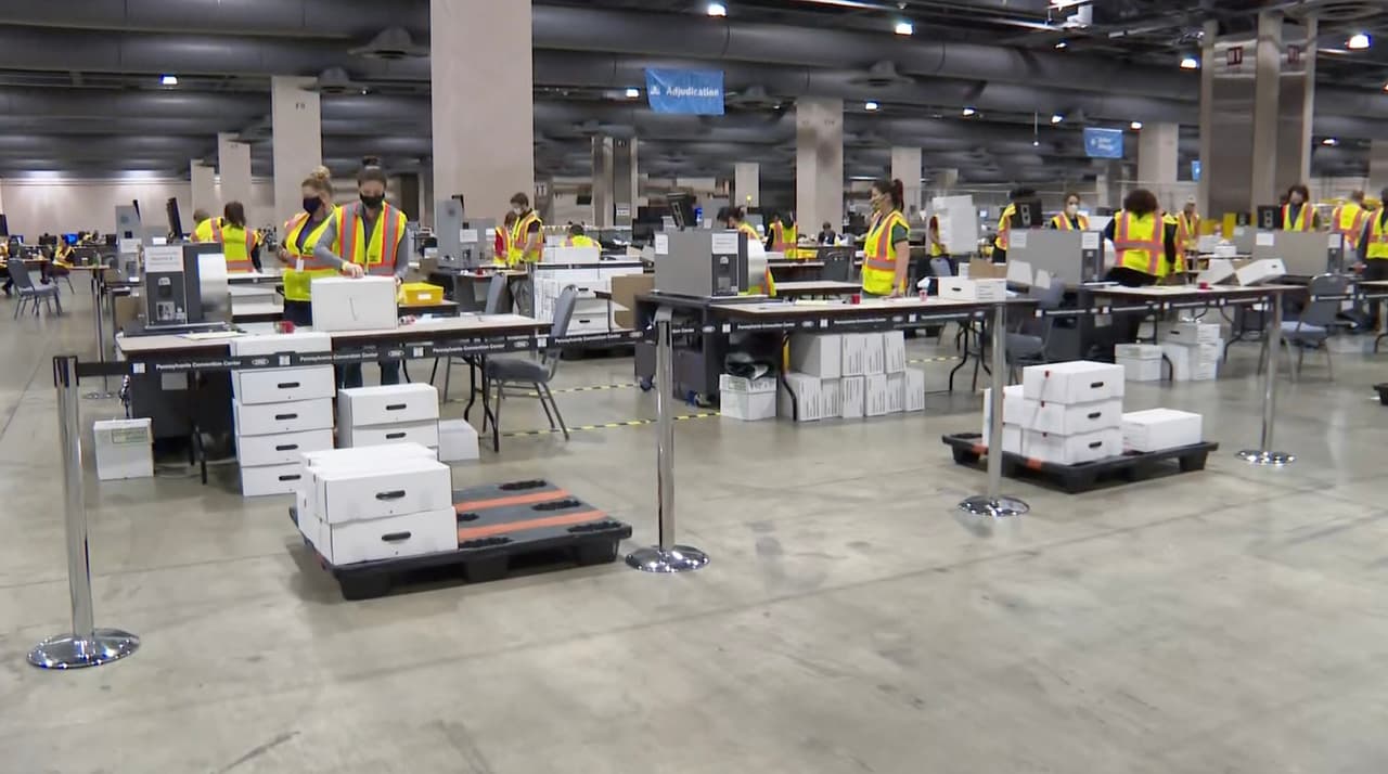 El condado de Allegheny detiene el escrutinio de boletas por “receso administrativo” 
