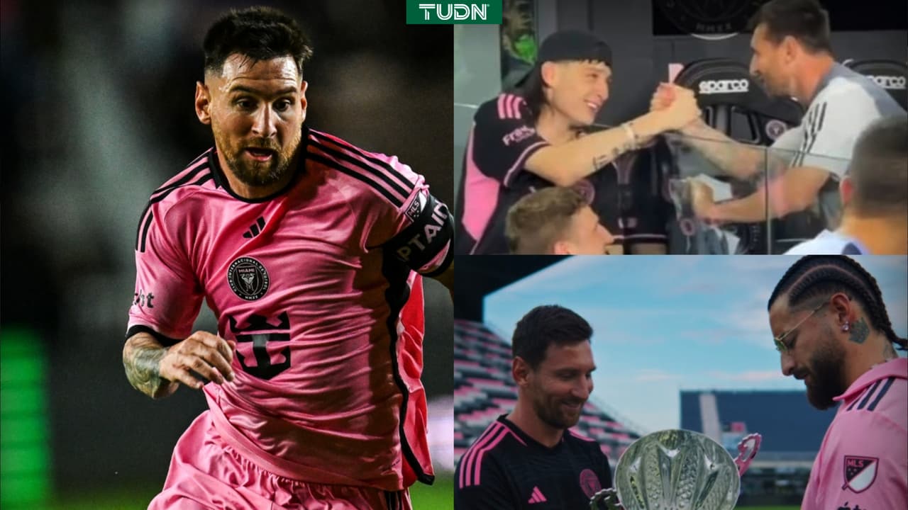 La muy mexicana lista de canciones de Messi previo a un partido