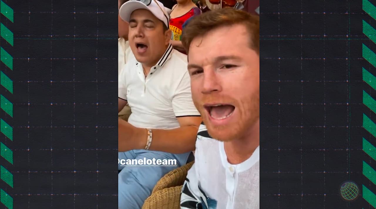 'Canelo' Álvarez se reúne con su ídolo Vicente Fernández