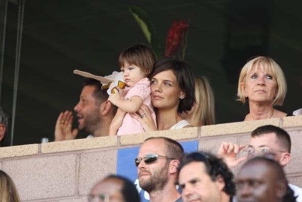 Los dos no pararon de presumir a la nueva integrante de la familia.