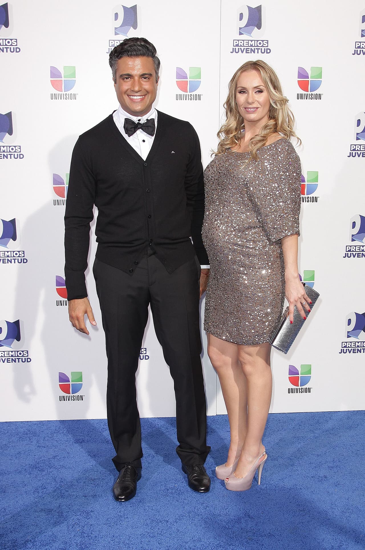 Por su parte, Jaime Camil estuvo acompañado por su esposa y modelo Heidi Balvanera. Ese año, Heidi estaba esperando a su primogénita Elena Camil Balvanera.