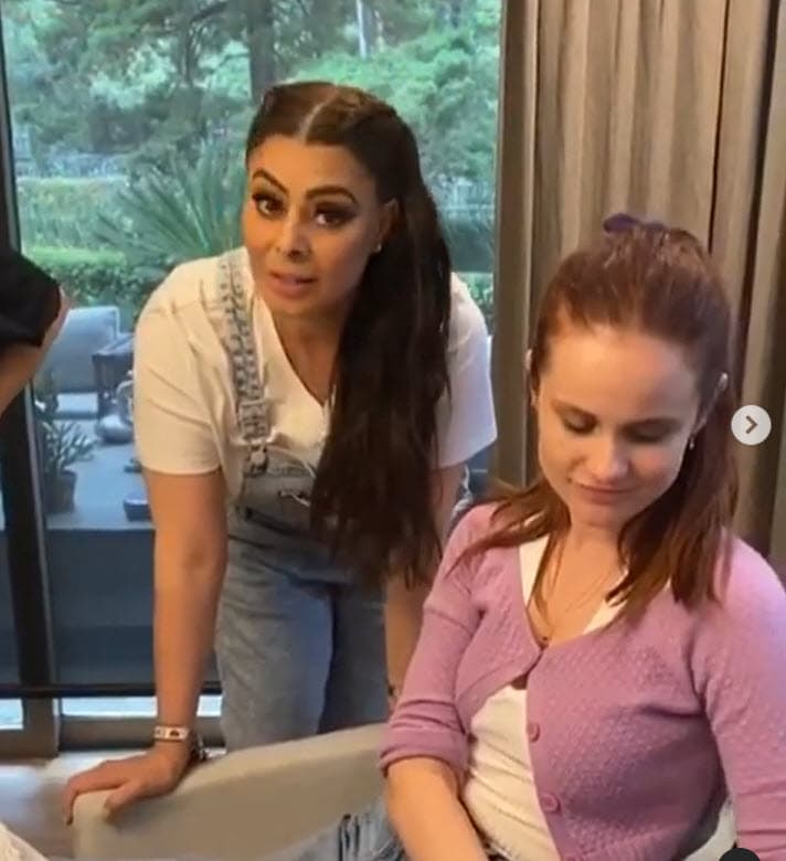 El show Hoy presentó una entrevista en la que afirmó que llegó a recibir una oferta para
<b><a href="https://www.youtube.com/watch?v=j4e-n5Qd6KM" target="_blank">ser la siguiente Salma Hayek</a></b> en Hollywood.
<br>