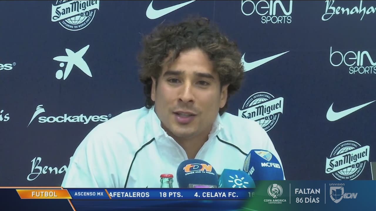 Guillermo Ochoa: "Siempre voy a tener ese cariño por el América, deseo que le vaya bien"