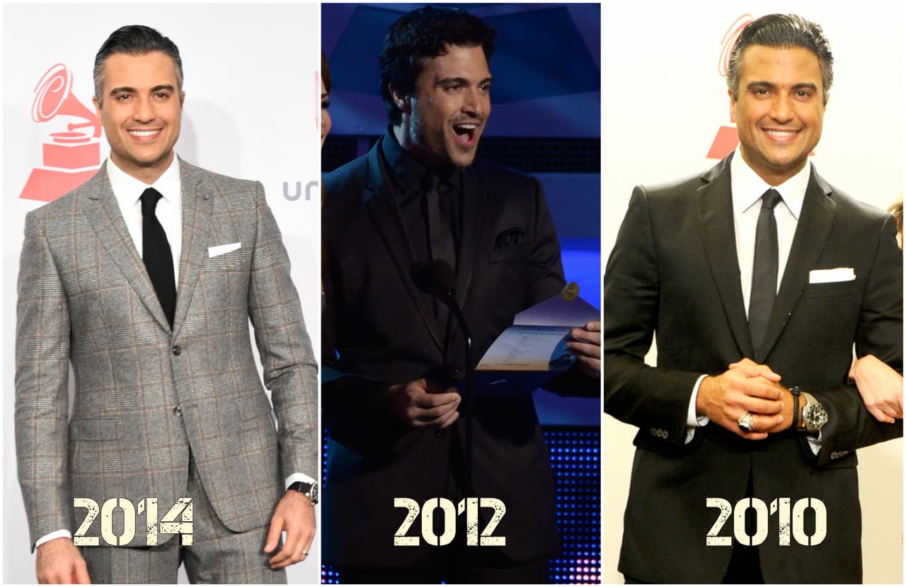 Recordemos también el paso de Jaime Camil por Latin GRAMMY, siempre luce impecable...